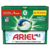 Ariel All-in-1 PODS®, Washing Capsules 12 (Case of 4)  Adomoo